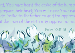 Psalm 10:17-18